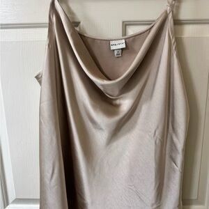 Ava & Viv Champagne Satin Camisole